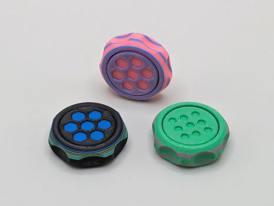 Mini Spinny Purge Fidget — modelo 3D