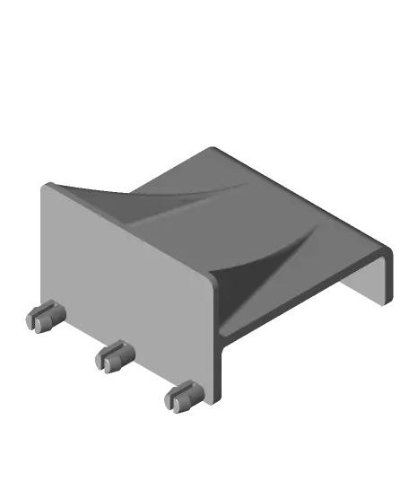 Packing Tape Dispenser Holder // Peg Anything — modelo 3D