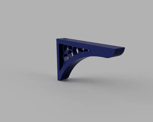 Industrial Strength Shelf Brackets - Wall Mounts — modelo 3D
