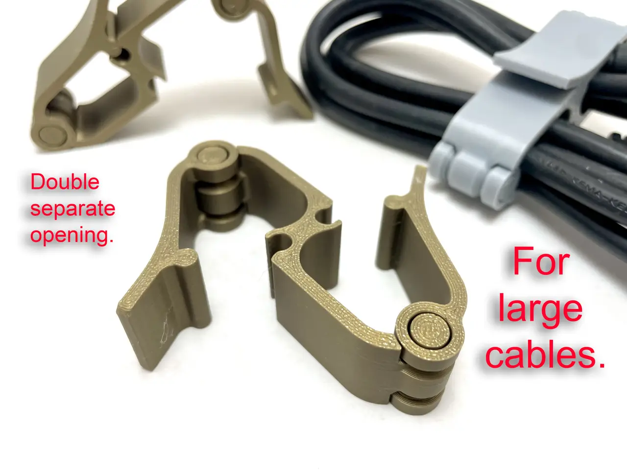 Cord / Cable organizer ( Large Version) — modelo 3D