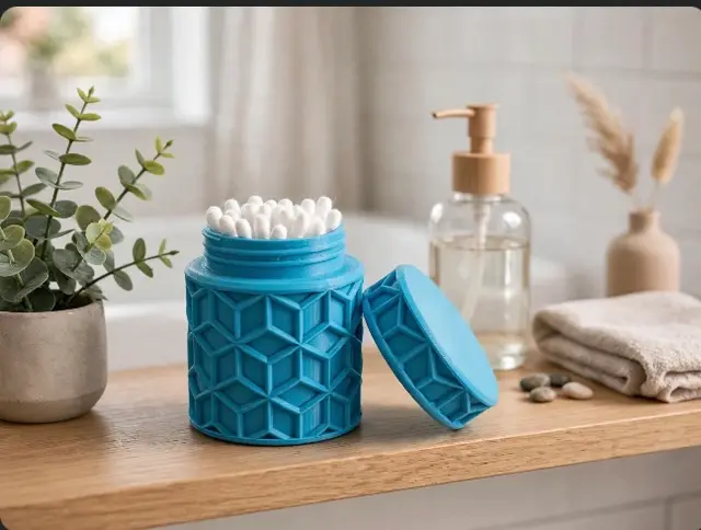 swab screw top container — modelo 3D