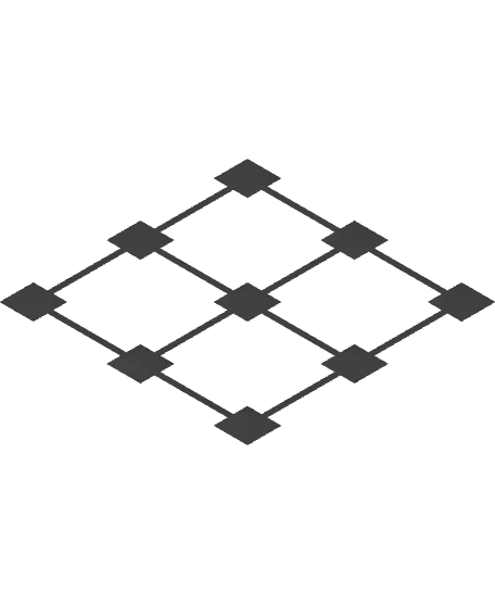Bed Level Test (Scalable) — modelo 3D