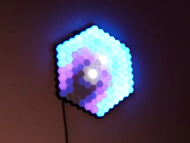 PrismLume | Hexagon WLED Ambient Light Panel — modelo 3D