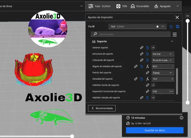 ACCESORIO / SOMBRERO DE PARA DECORACION DE PECERA CABALLO INDOMABLE — modelo 3D