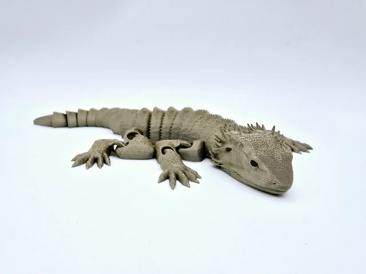 Flexi Bearded Dragon — modelo 3D