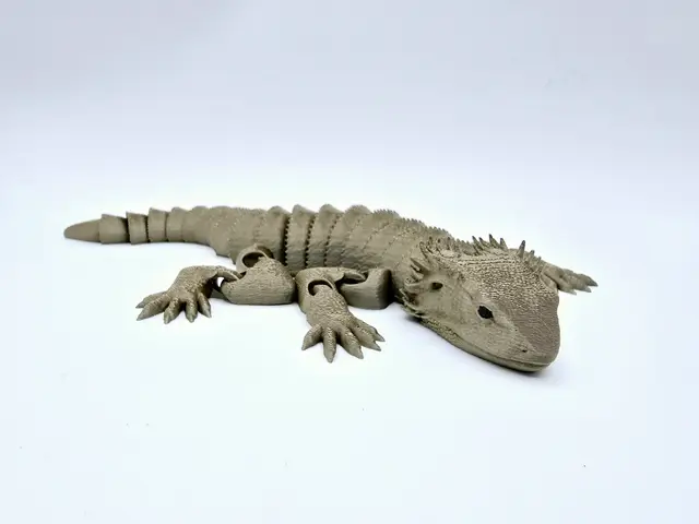 Flexi Bearded Dragon — modelo 3D