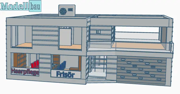 ModulHaus15 / Frisoer / Hair Cutter — modelo 3D
