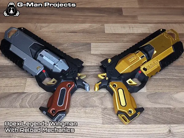 Apex Legends Wingman with Reload Mechanics — modelo 3D