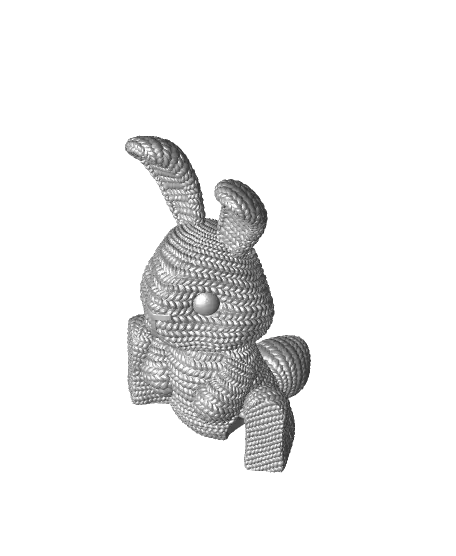 Flexi Crochet Bunny — modelo 3D