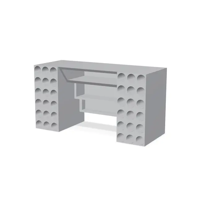 Pencil Holder.3mf — modelo 3D