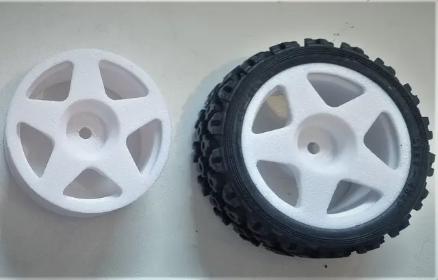 RC WHEEL RIM 1:10 SCALE FIFTEEN52 TARMAC 52 X 26 12 MM HEX TAMIYA TT 02 NO SUPPORT RADIO CONTROLLED CAR SUBARU — modelo 3D