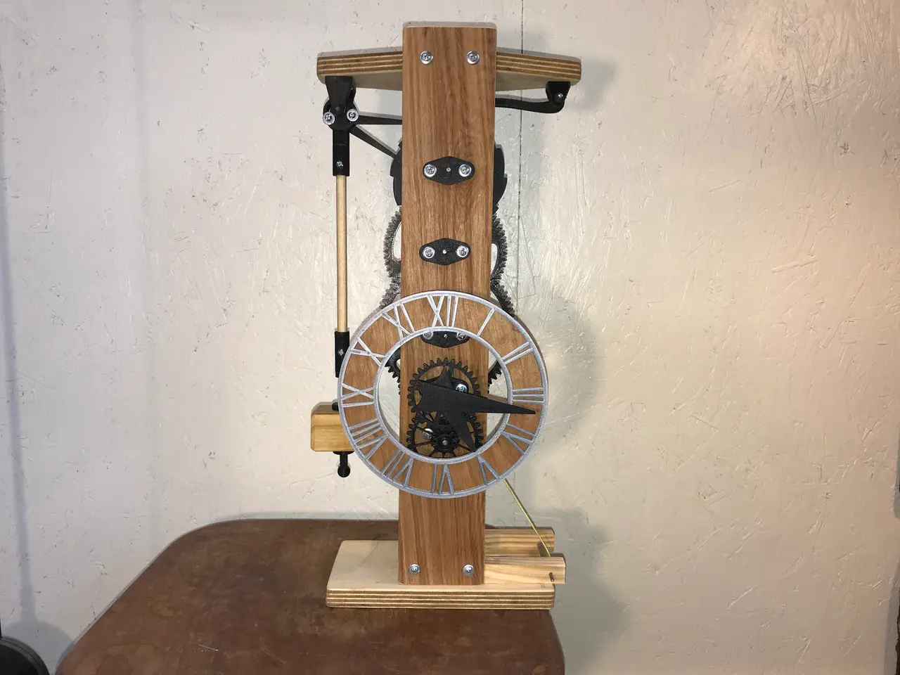 Galileo escapement clock — modelo 3D