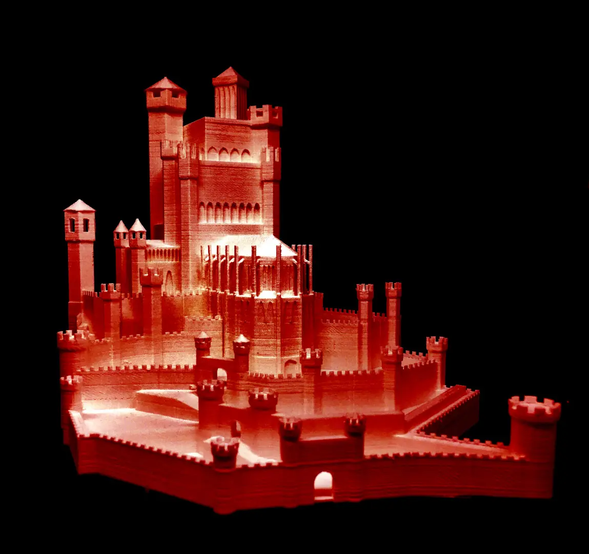 The Red Keep - Game of Thrones — modelo 3D