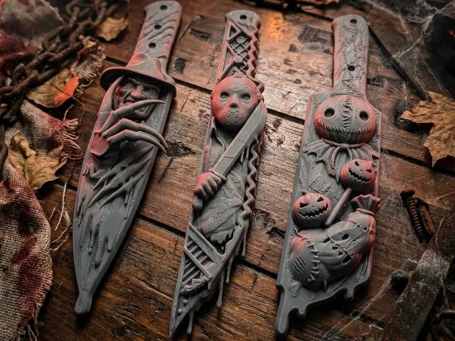 Halloween Knife Set — modelo 3D