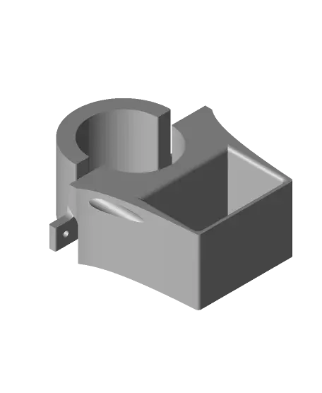 2 inch EQ6-R tripod Cubby holder and flat table — modelo 3D