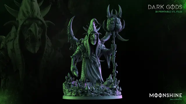 Moonshine Da Lunatic - Dark Gods — modelo 3D