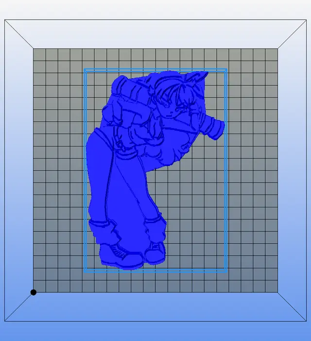 bas-relief-dragon-ball-lunch-make-smile-manga-7-bois — modelo 3D