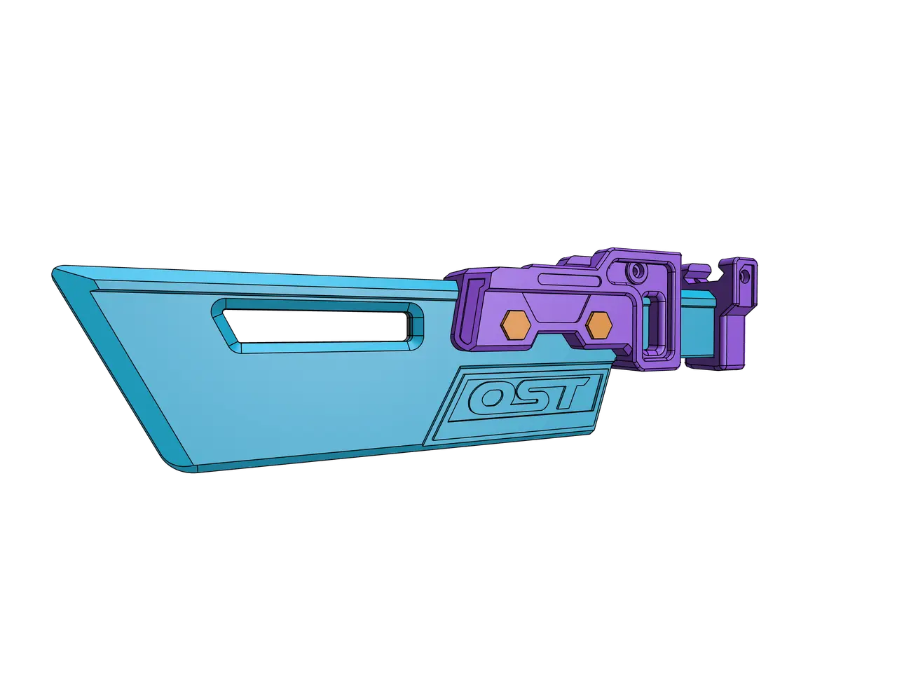 Ost-bayonet — modelo 3D