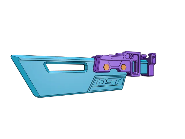 Ost-bayonet — modelo 3D