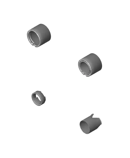 The Ultimate Sunlu-to-Bambu Spool Adapter — modelo 3D