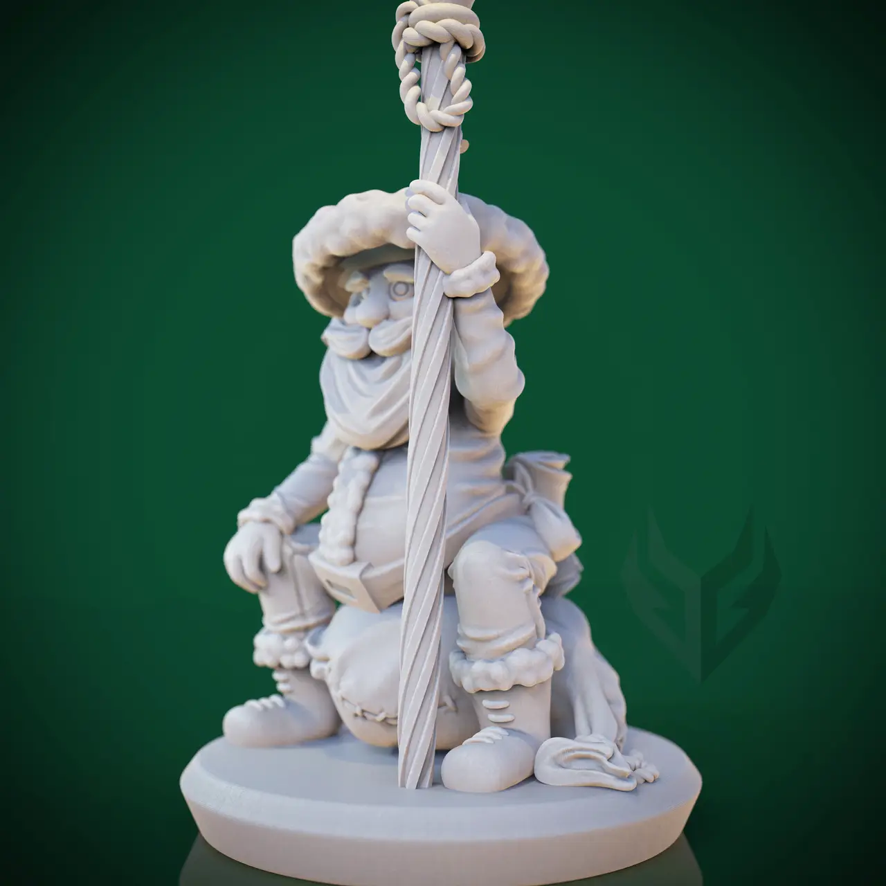 Santa Wizard - FREE — modelo 3D