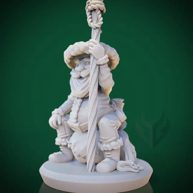 Santa Wizard - FREE — modelo 3D