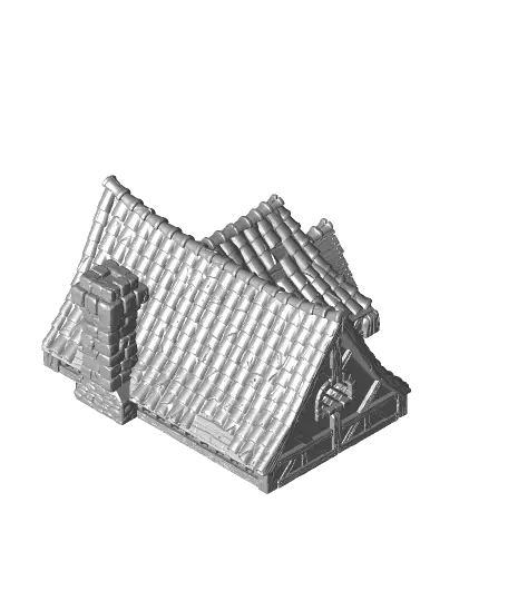 The Snoring Warrior Tavern — modelo 3D