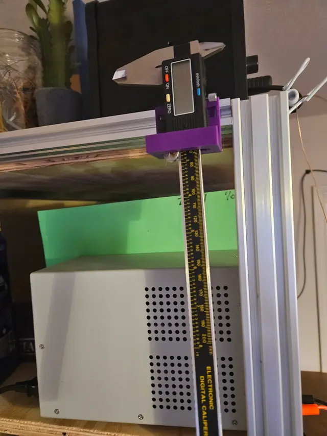 Extrusion Rail Tool Holder — modelo 3D