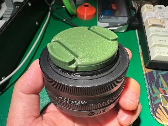 Lens Cap 46mm (Nikon Nikkor DX 16-50) — modelo 3D