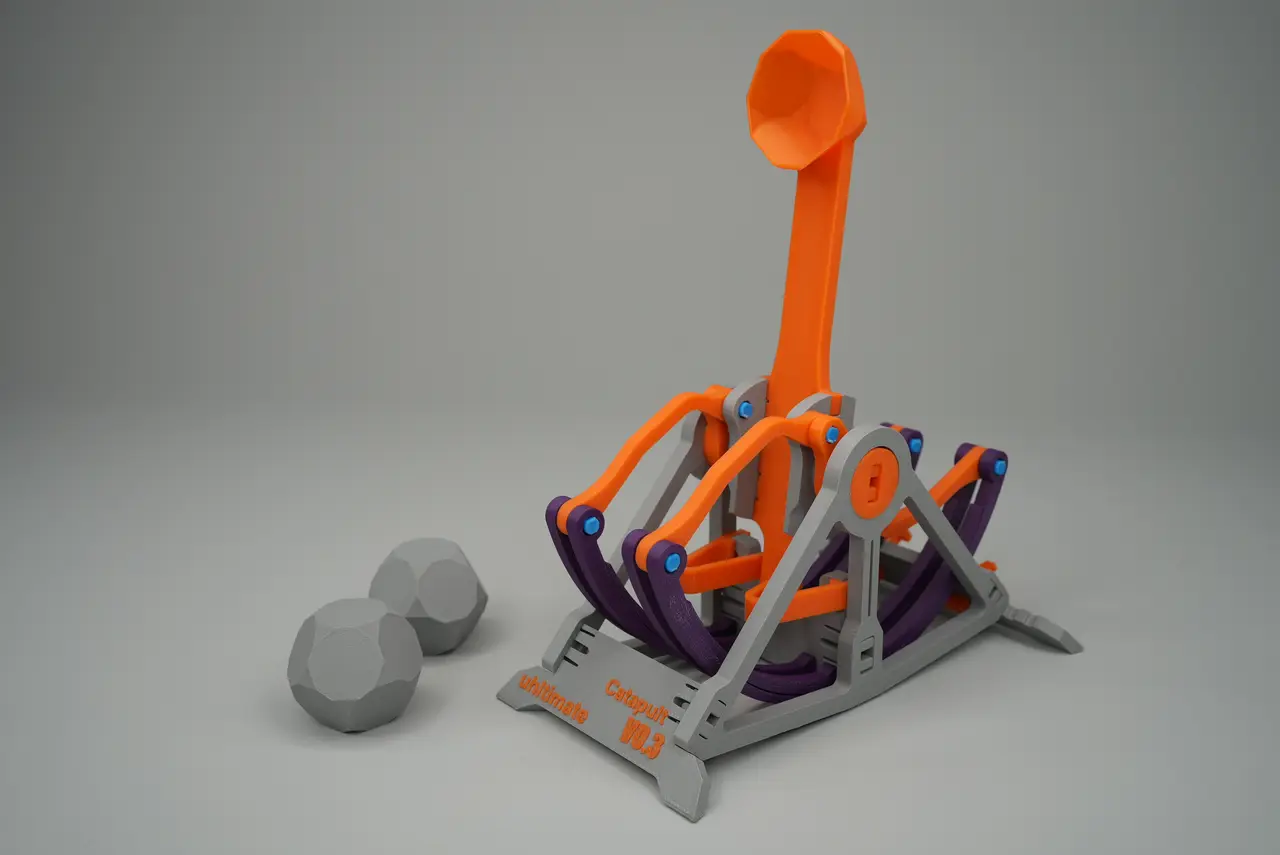 Catapult (snap-fit model) — modelo 3D