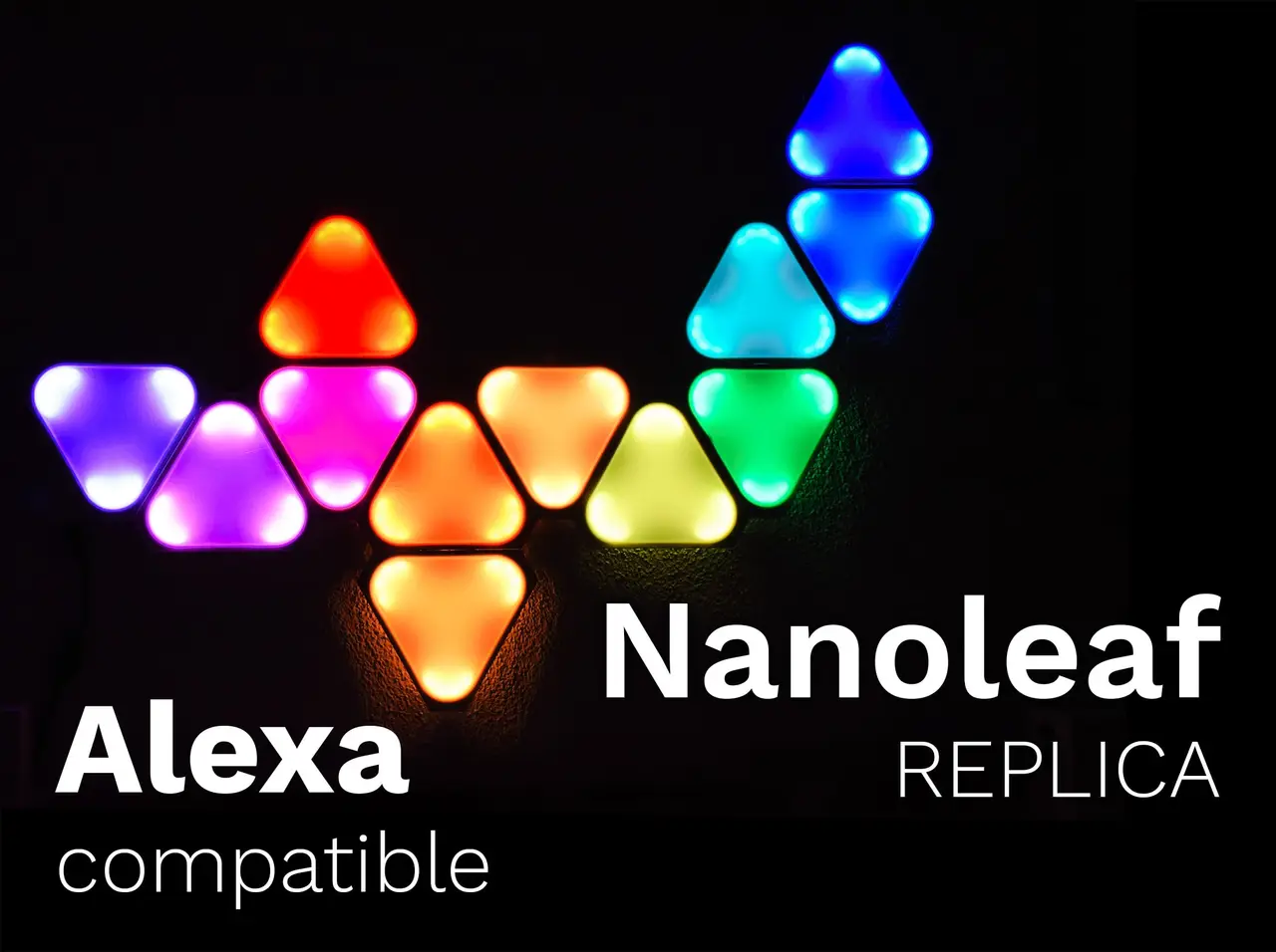 Smart Nanoleaf Replica — modelo 3D