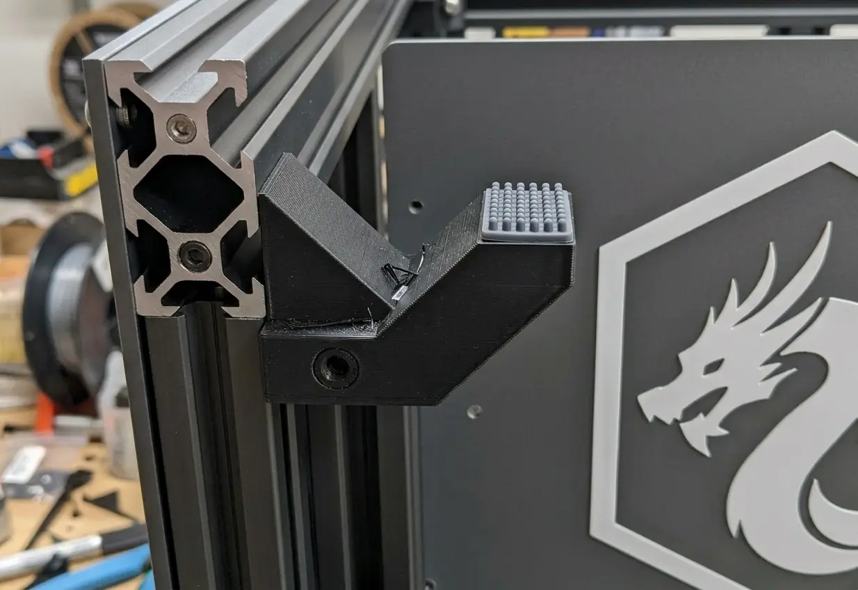 Silicone Nozzle Brush Mount for Duender — modelo 3D