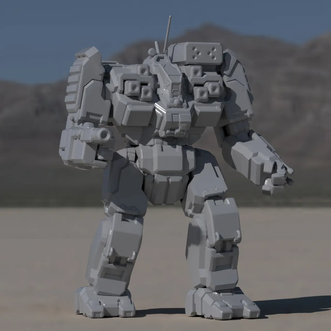 BLR-1G Battlemaster for Battletech — modelo 3D
