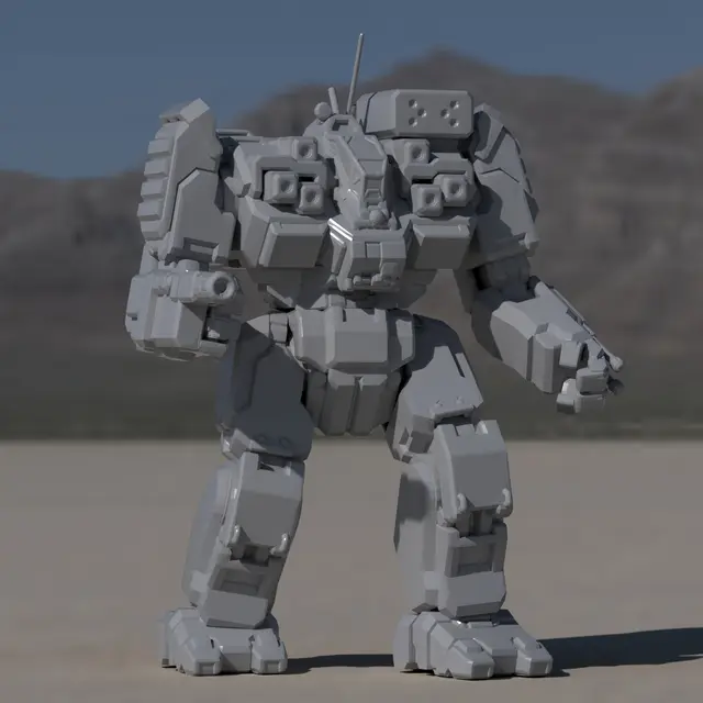 BLR-1G Battlemaster for Battletech — modelo 3D