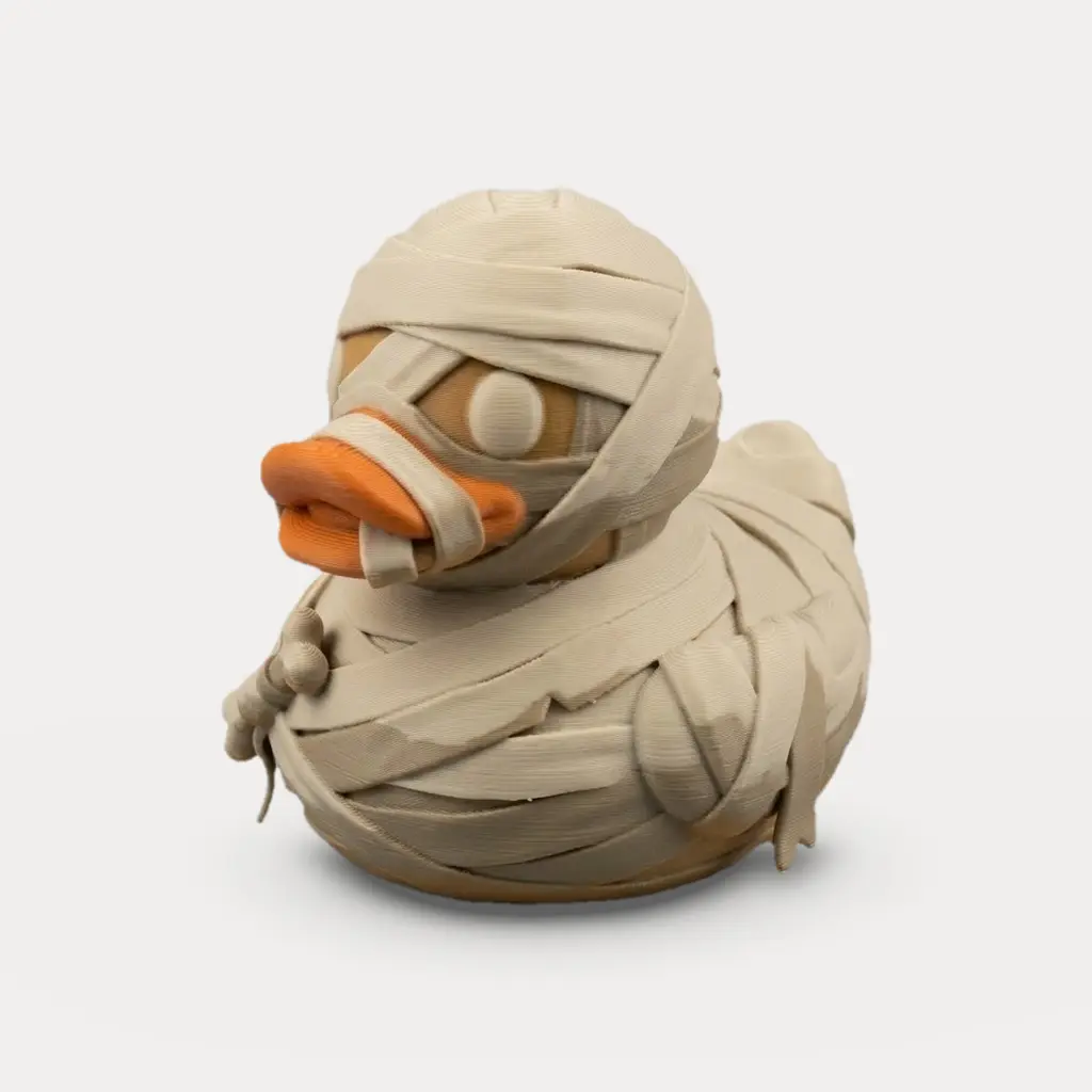 Mummy Rubber Duck - Halloween Figurine — modelo 3D