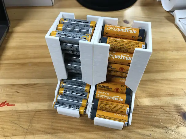 Extendable Battery Holder — modelo 3D