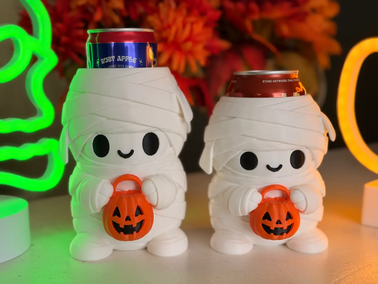 Mumzy – Mummy Can Koozie | 12 oz Can Holder — modelo 3D