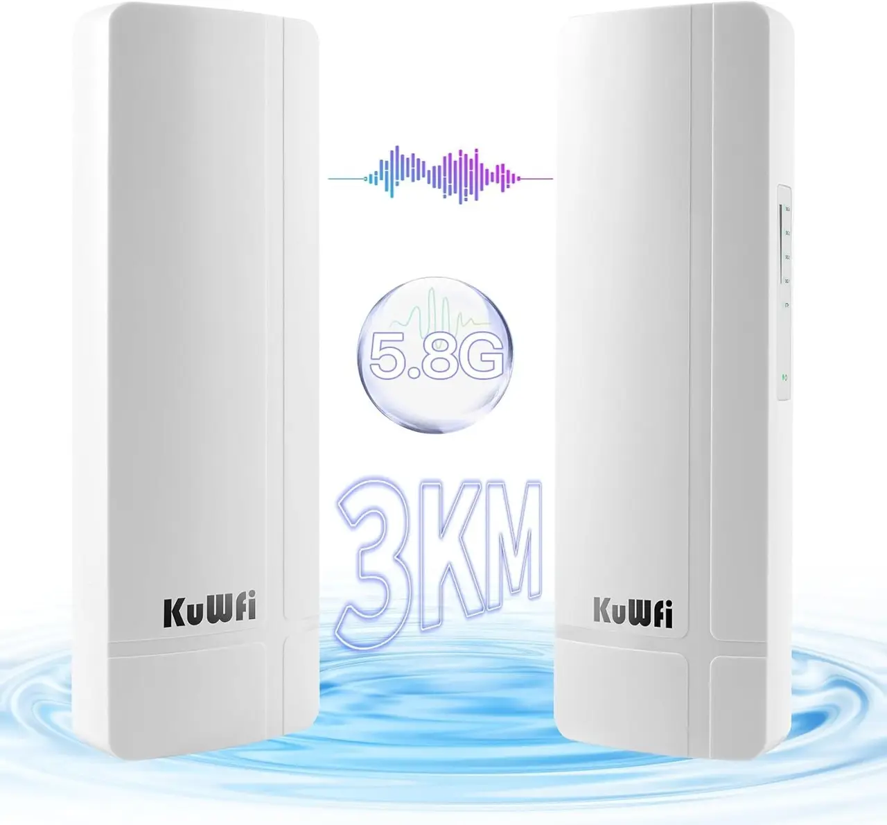 KuWfi Wireless Bridge tools — modelo 3D