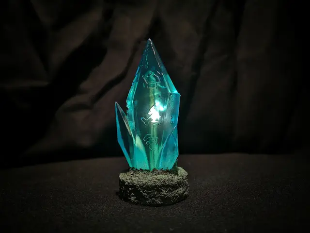 Lighted Rune Stone / Crystal — modelo 3D