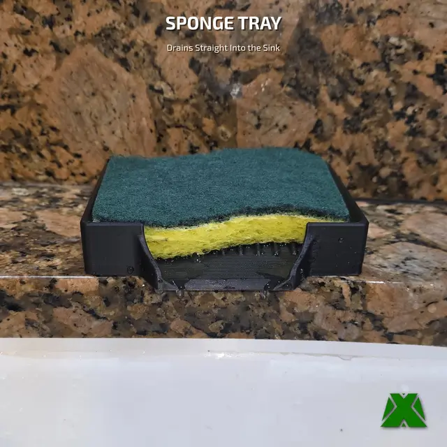 Sponge Tray — modelo 3D