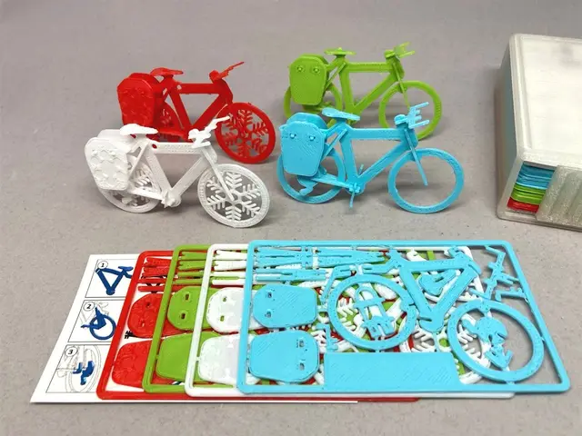 Touring Bike Business Card — modelo 3D