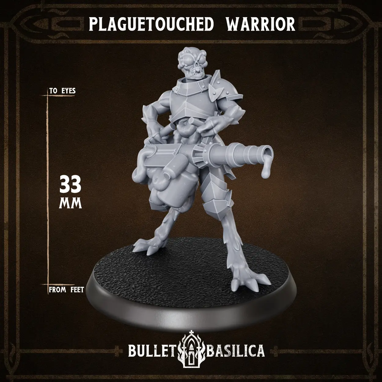 Plaguetouched Warrior (Promo Model) — modelo 3D