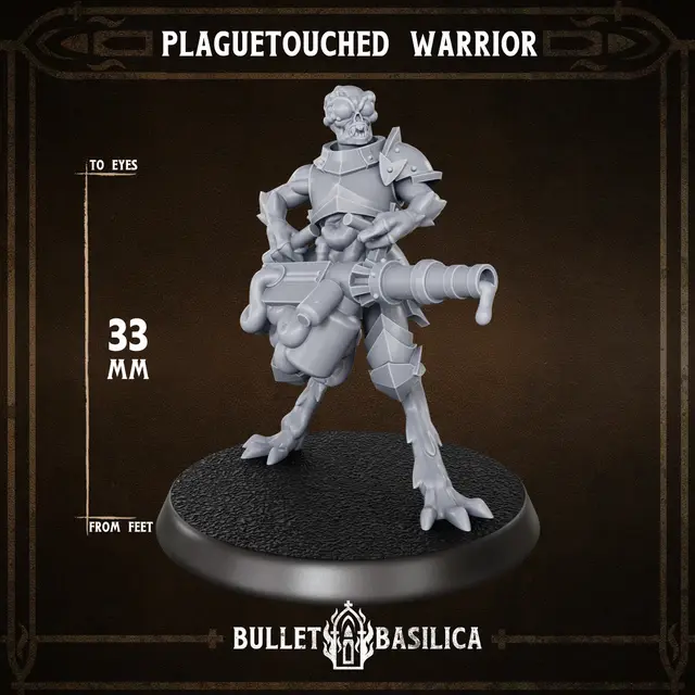 Plaguetouched Warrior (Promo Model) — modelo 3D