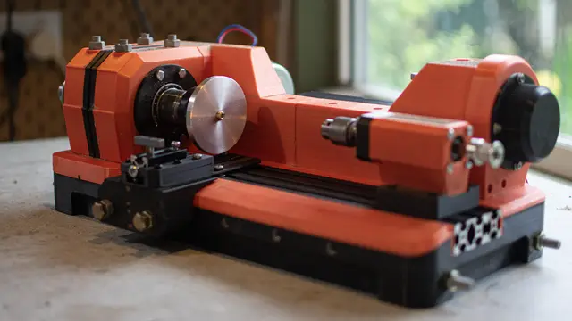 Open lathe V1 — modelo 3D