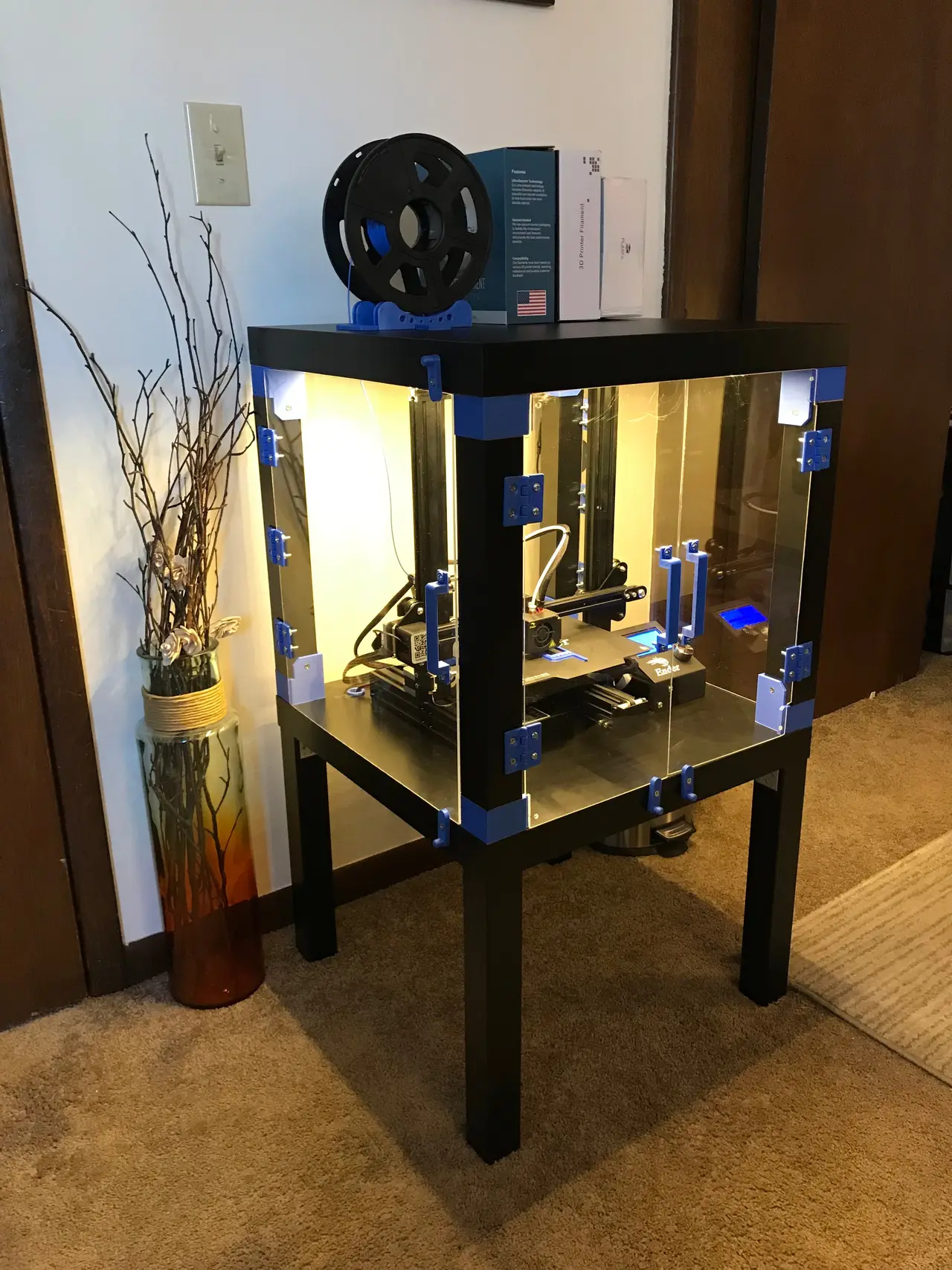 Ender 3 / Ender 3 Pro - IKEA Lack Enclosure — modelo 3D