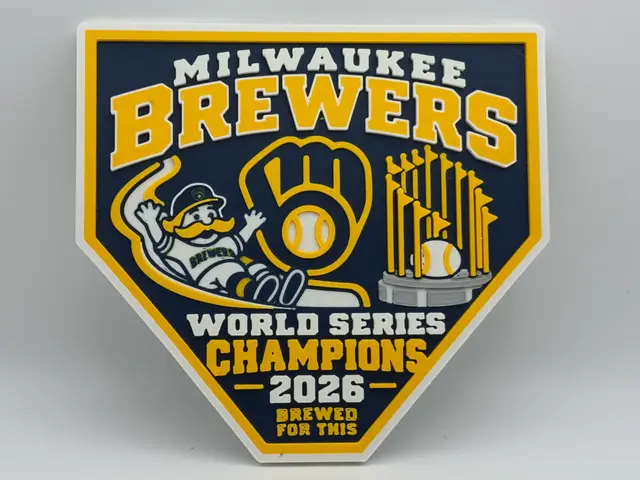 Milwaukee Brewers World Series Champions 2026 — modelo 3D