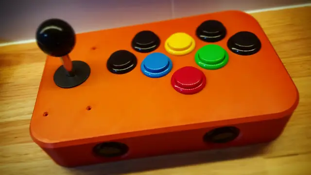 Arcade Controls — modelo 3D