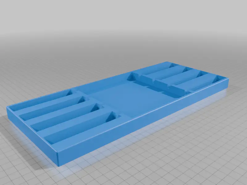 8 pick tray. — modelo 3D