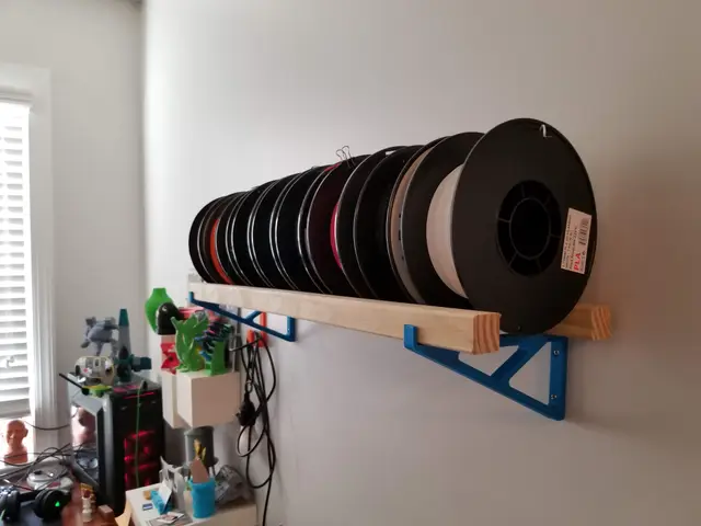 2x2 Filament Shelf Bracket — modelo 3D