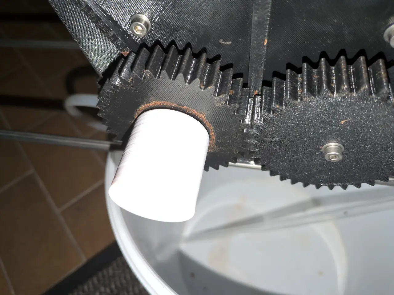 Grape Crusher drill adapter — modelo 3D